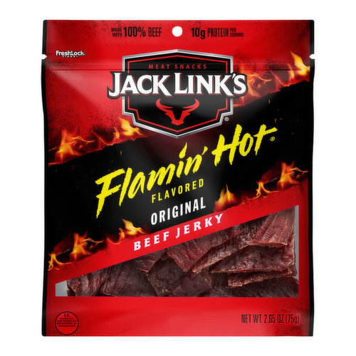 Jack Link's Beef Jerky Flamin' Hot Flavored