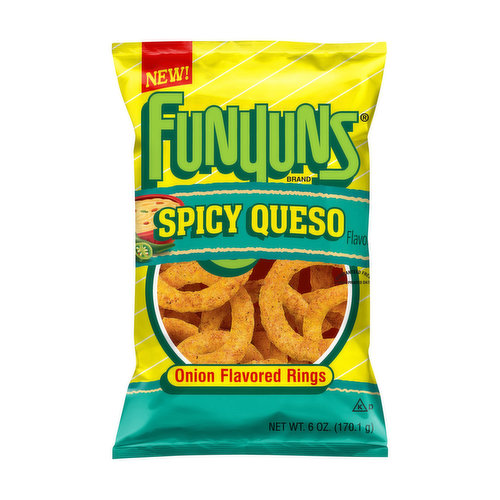 Funyuns Spicy Queso Onion Flavored Rings