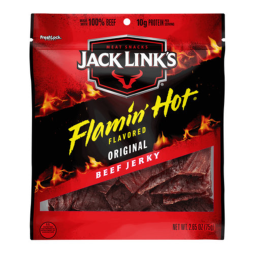 Jack Links Flamin Hot Meat & Jalapeno Cheddar Beef Jerky