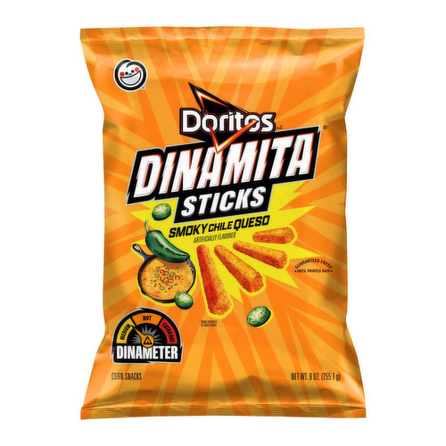Doritos Dinamita Sticks Corn Snacks, Smoky Chile Queso