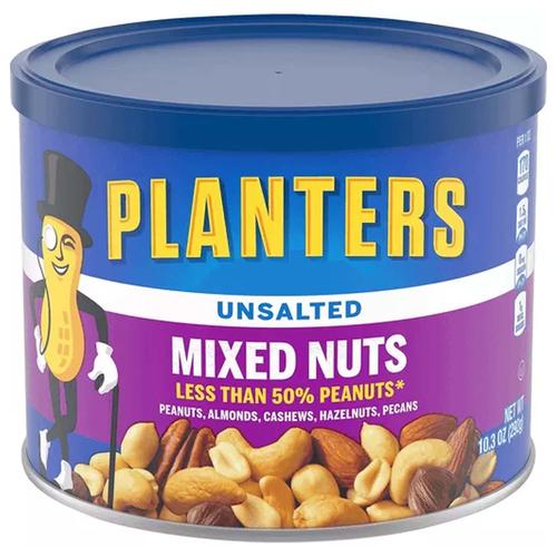 Planters Unsalted Mixed Nuts