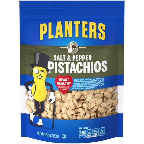 Planters Pistachio, Salt & Pepper