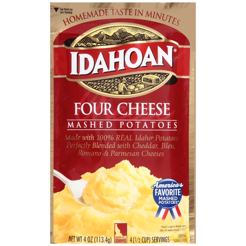 Idahoan Four Cheese Mashed Potatoes