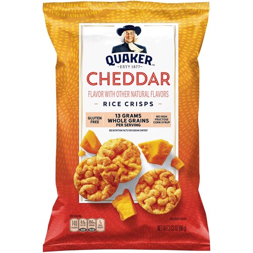 Quaker Rice Crisps, Cheddar