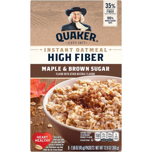 Quaker Select Starts Instant Oatmeal Maple & Brown Sugar