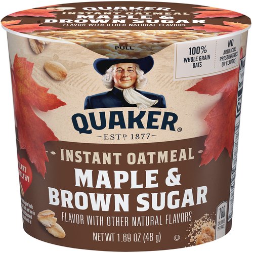 Quaker Instant Oatmeal Maple & Brown Sugar