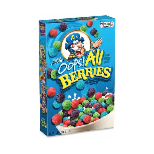 Captain Crunch Oops Berry Cereal