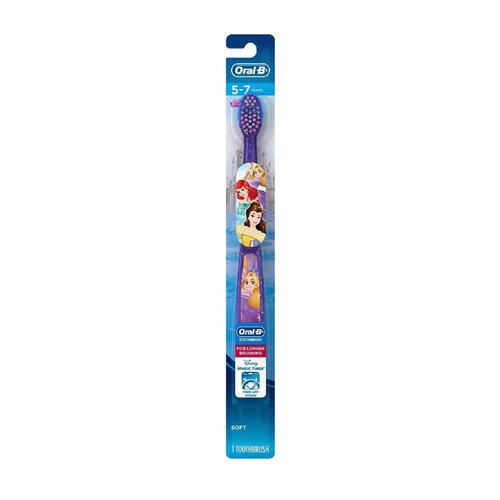 Oral-B Toothbrush, Pro-Health Stages, Disney Princess, Soft, 5-7 Years