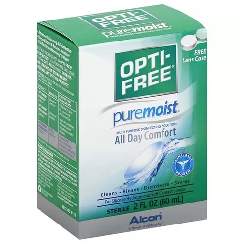 Opti Free Puremoist Disinfecting Solution
