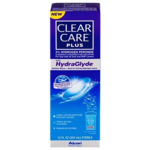 Alcon Clear Care Plus Cleaning & Disinfecting Solution