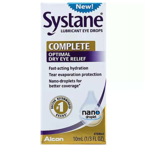 Systane Complete Dry Eye Rlf