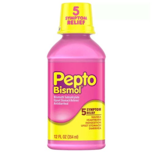 Pepto Bismol Upset Stomach Reliever/Antidiarrheal