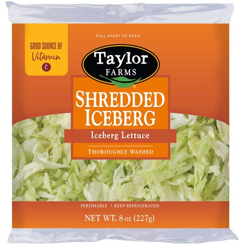 Taylor Farms Shredded Iceberg Lettuce