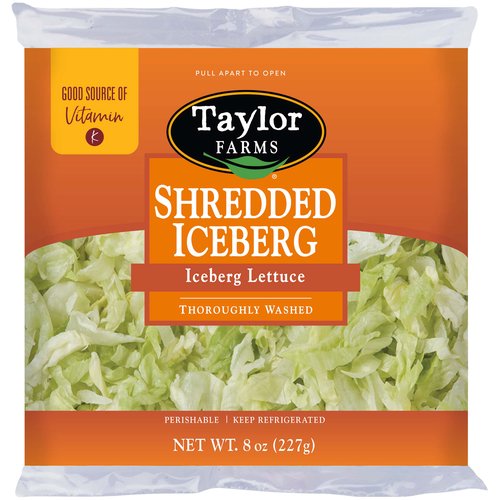 taylor farms shredded iceberg lettuce