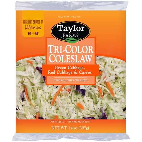 Taylor Farms Tri-Color Coleslaw