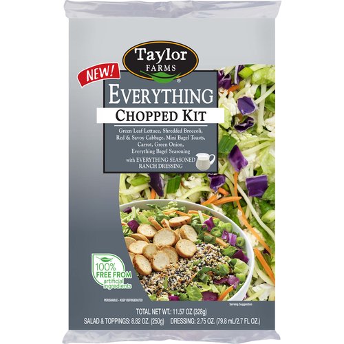 Taylor Farms® Everything Chopped Salad Kit Bag, 11.54 oz - Harris Teeter