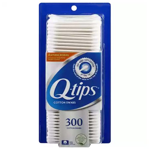 Q-Tip Cotton Swabs, Anti-Microbial