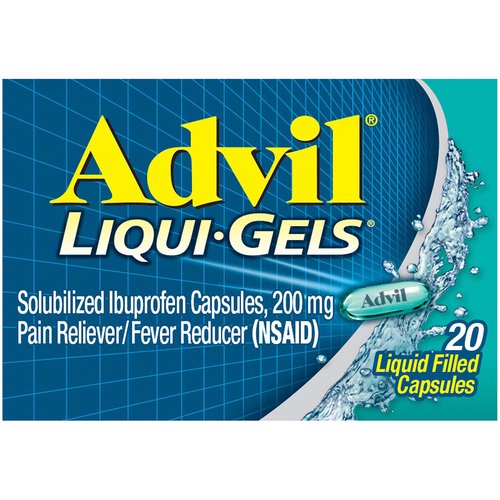 Advil Liqui-Gels Capsules, Ibuprofen