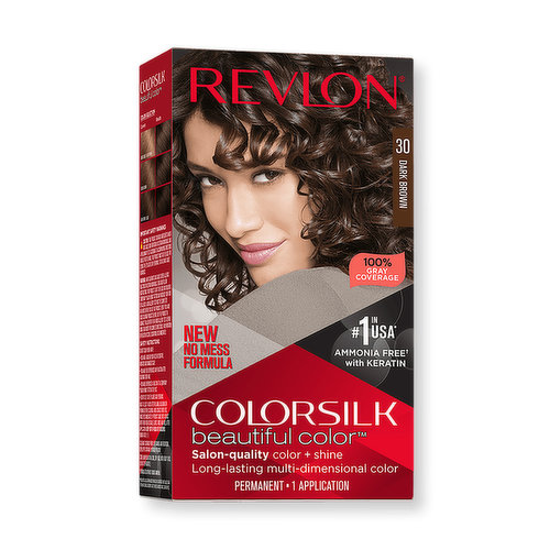 Colorsilk Haircolor #30 Dark Brown