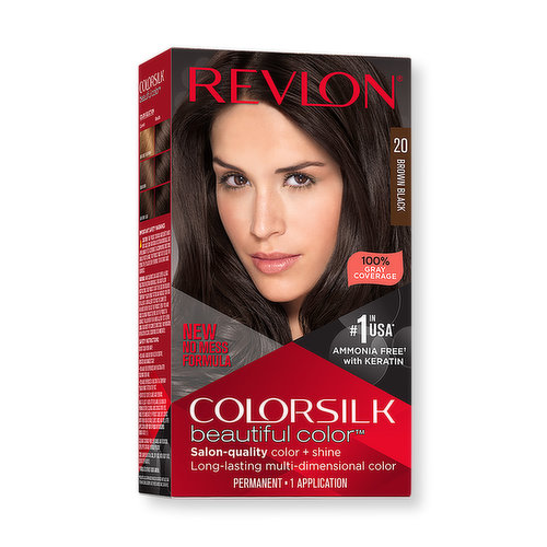 Colorsilk Haircolor #20 Brown Black