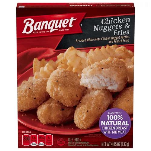 Banquet Chicken Nuggets & Fries