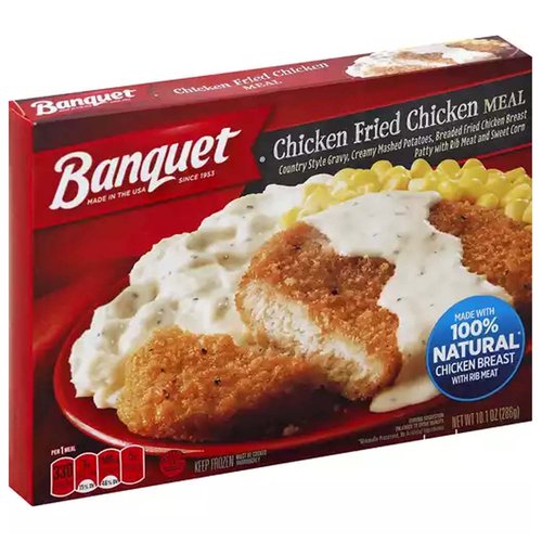 Banquet Chicken Fried Chicken, Frozen
