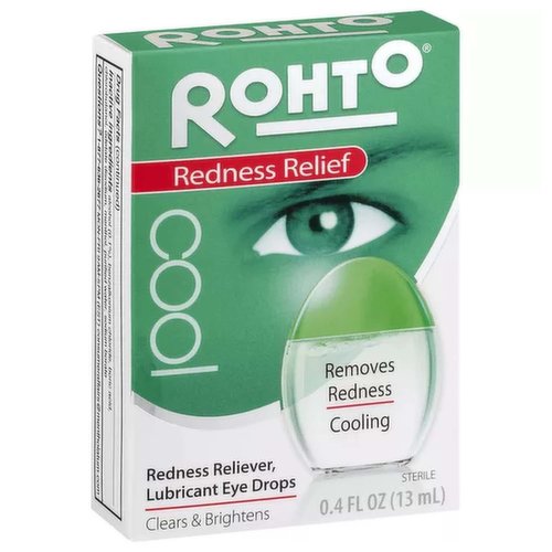 Rohto Eye Drops, Rednes Relief