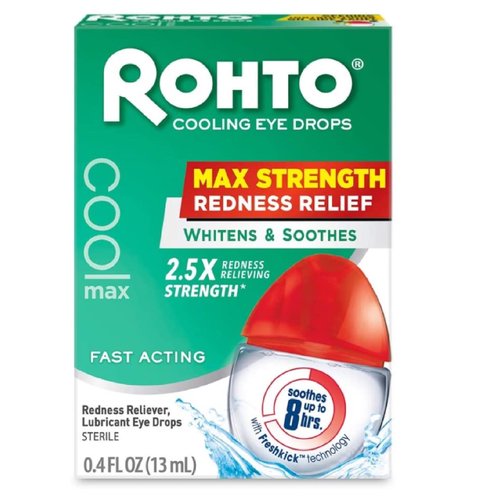 Rohto Eye Drops, Lubricant Redness Relief