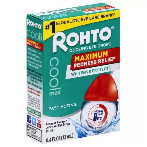 Rohto Max Redness Rlf Drops