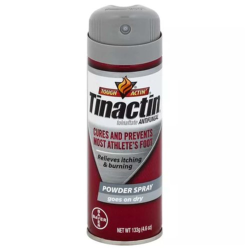 Tinactin Tough Actin' Antifungal Athlete's Powder Spray