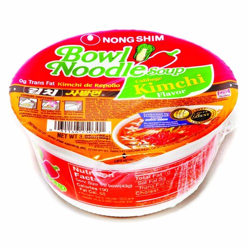Nongshim Bowl Spicy Kimchi Noodle