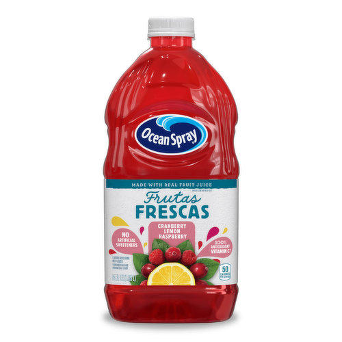 Ocean Spray Cranberry Lemon Raspberry Frutas Frescas