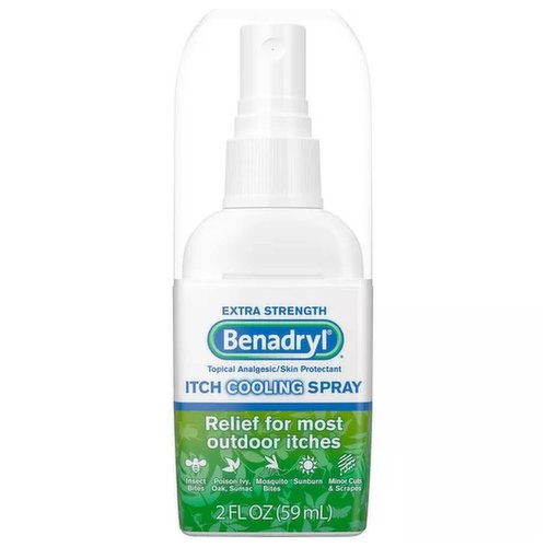 Benadryl Itch Cooling Spray, Extra Strength