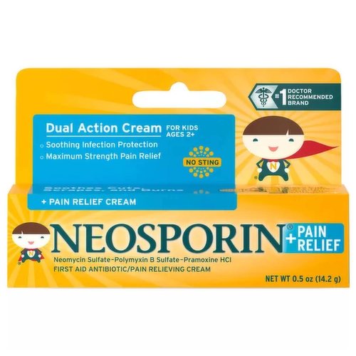 Neosporin Kid's Pain Relief Cream, Maximum Strength