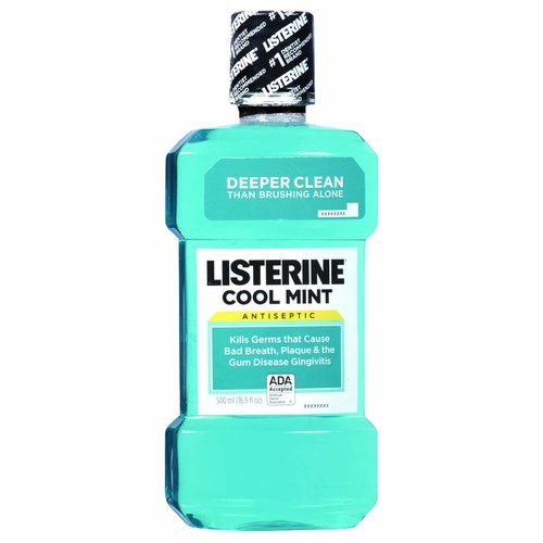  Listerine Cool Mint Antiseptic Oral Care Mouthwash to