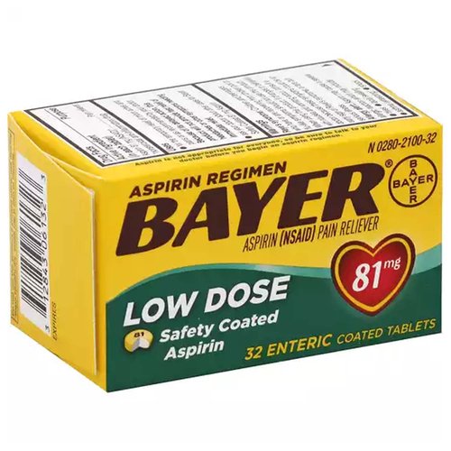 Bayer Aspirin Regimen Tablets