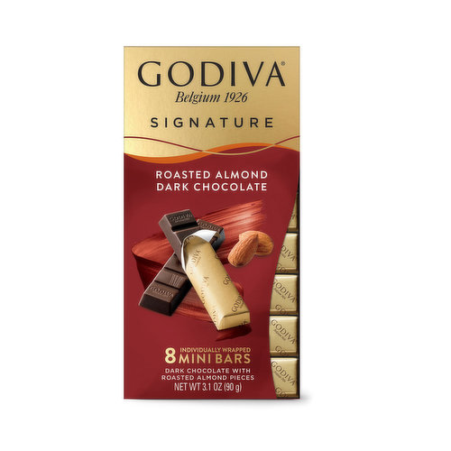 Godiva Signature Dark Chocolate Toasted Almond Sea Salt