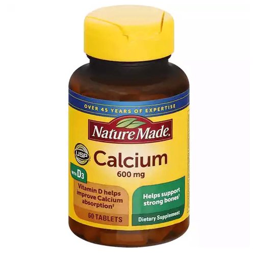 Nature Made Calcium 600Mg - 60 Ct