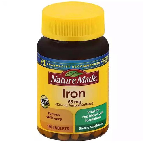 Nature Made Dietary Supplement, Iron