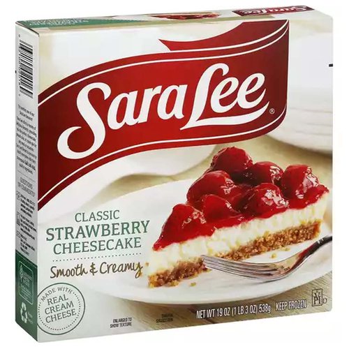 Sara Lee Original Strawberry Cream Cheesecake