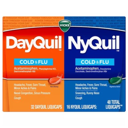 Nyquil/dayquil Liquicaps