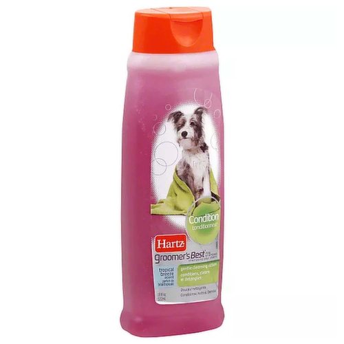 Hartz Groomer's Best Dog Shampoo/Condition, Tropical Breeze