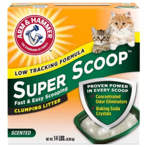 Arm & Hammer Super Scoop Clumping Cat Litter Scent
