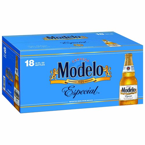 Modelo Especial Beer, Bottles (Pack of 18)