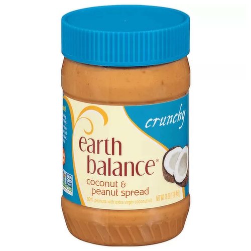 Earth Balance Coconut & Peanut Spread, Crunchy