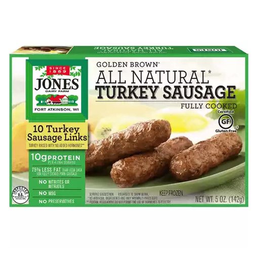 Jones Dairy Turkey Sausage Links