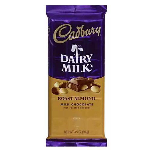 Cadbury Dairy Milk Chocolate, Roast Almond
