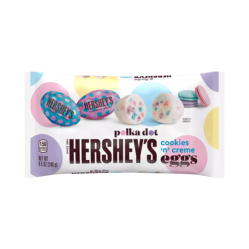 Easter Hershey's Polka Dot Cookies & Cream Egg