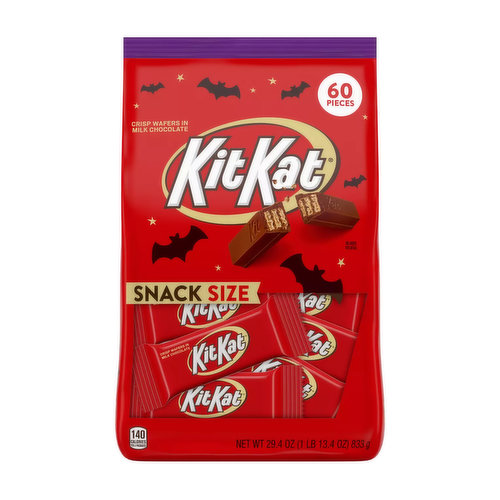 Kit Kat Halloween Milk Chocolate Snack Size Candy Bars (60-count)