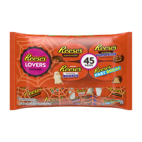 Halloween Reese's Lovers Assorted 45 Pc